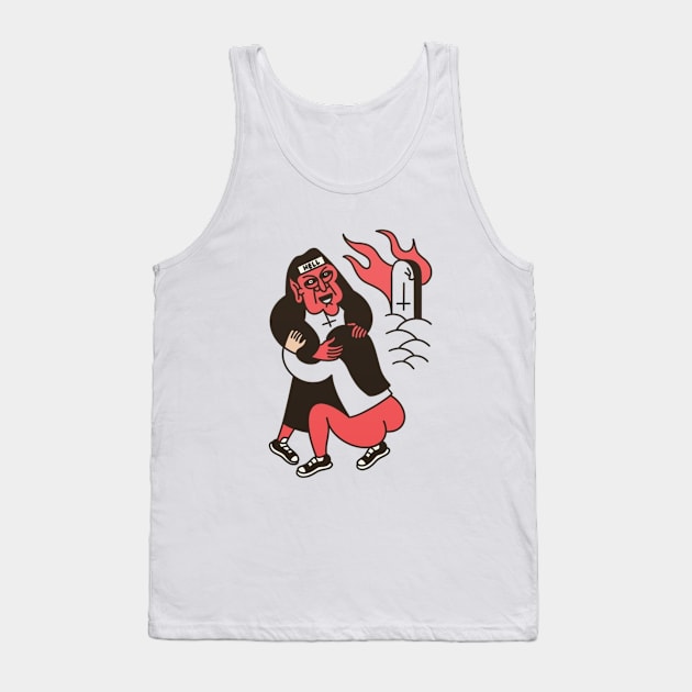 suck the devil Tank Top by XXLack